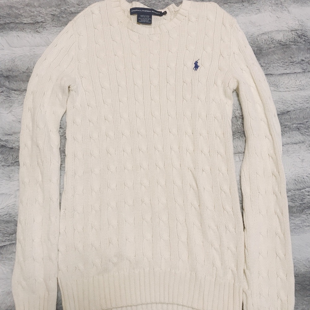 White Ralph Lauren Sweater